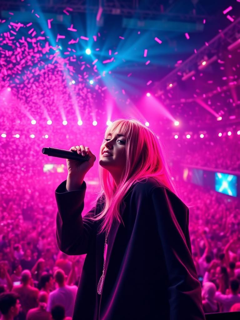 Robyn performing live in Stockholm